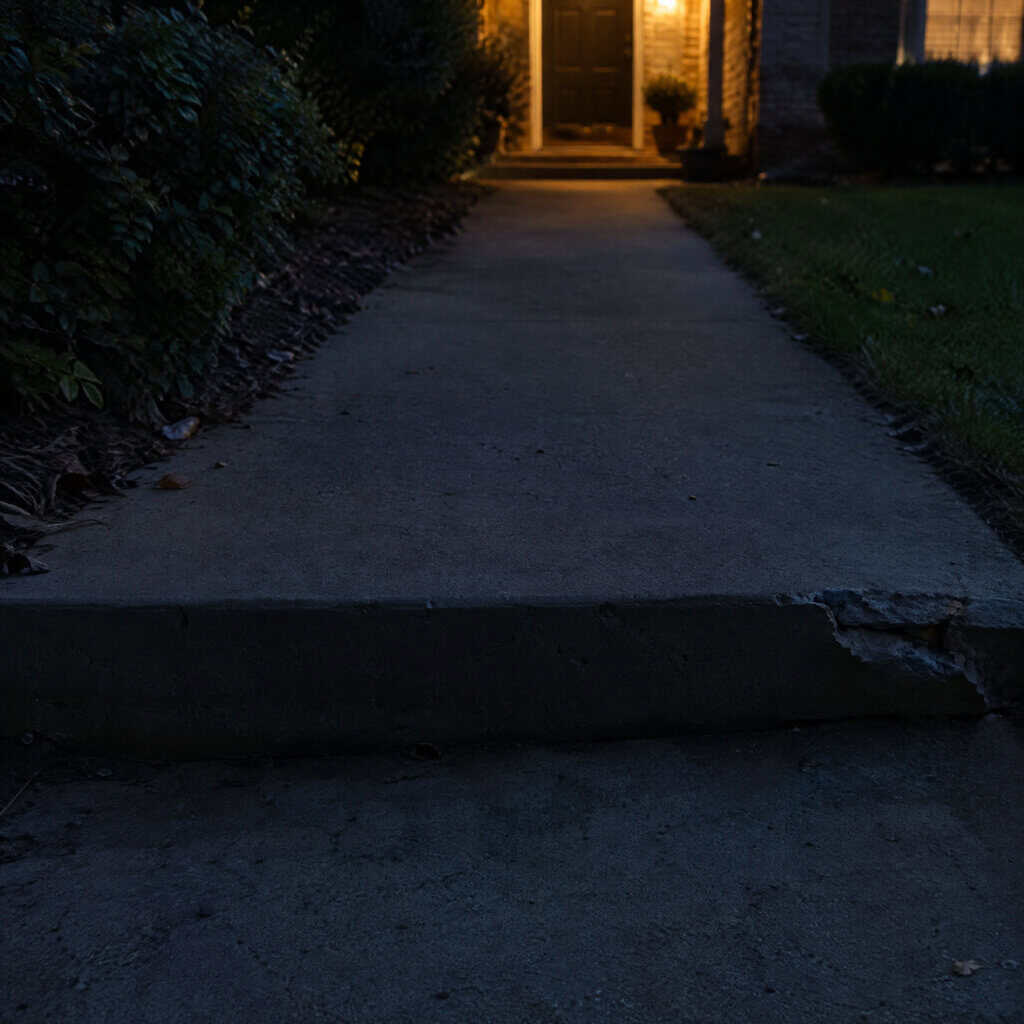 A Single Odd-Height Step in the Walk