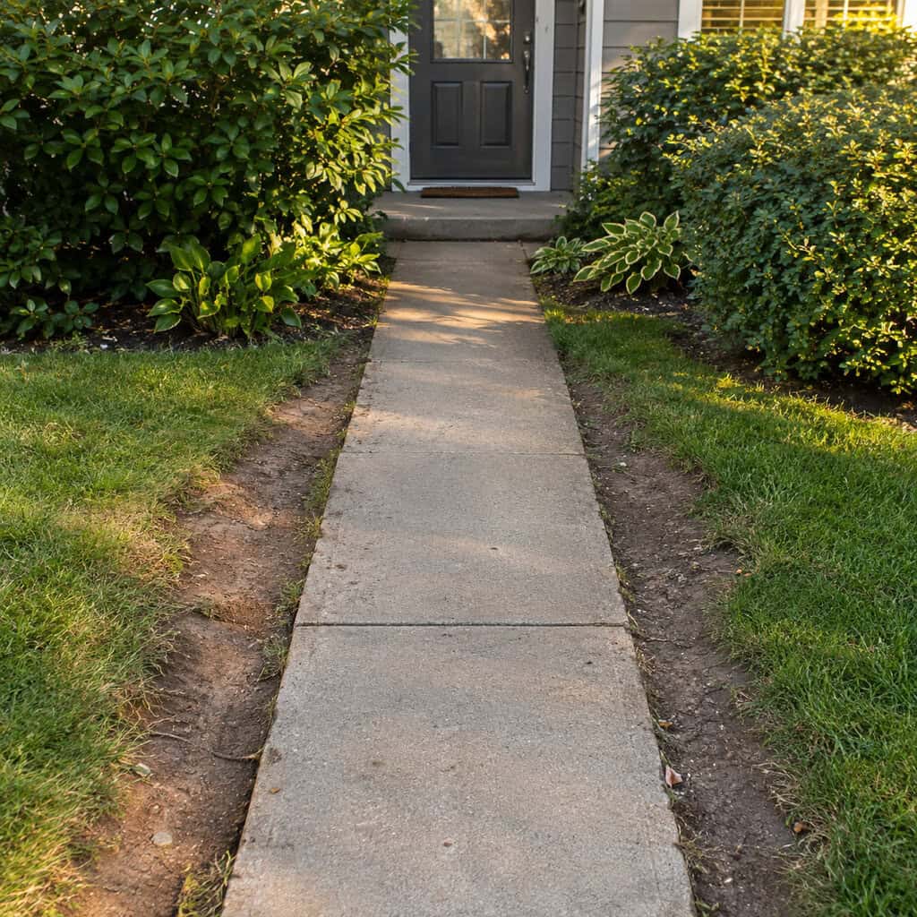 The 30-Inch-Wide Front Walk