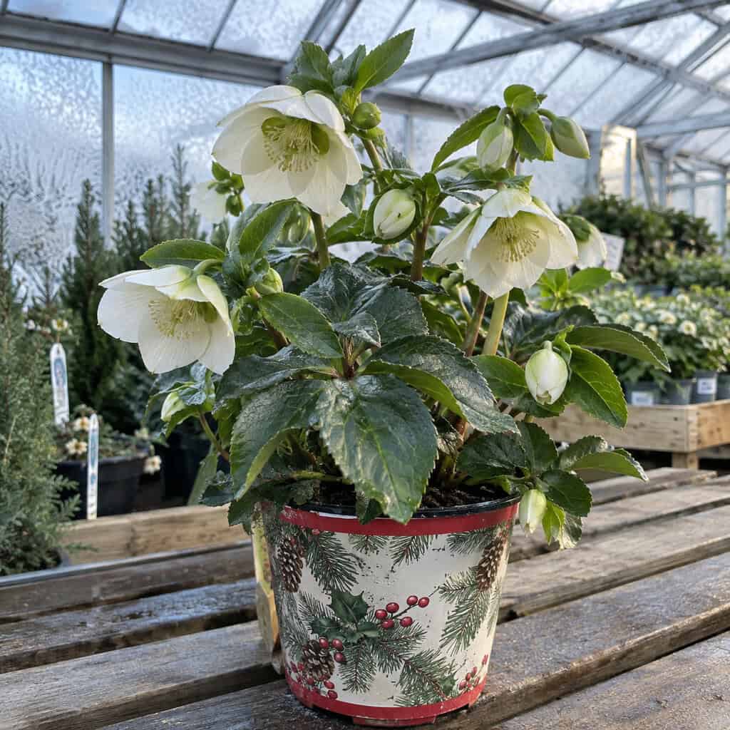 The December Hellebore Sold as "Christmas Rose"