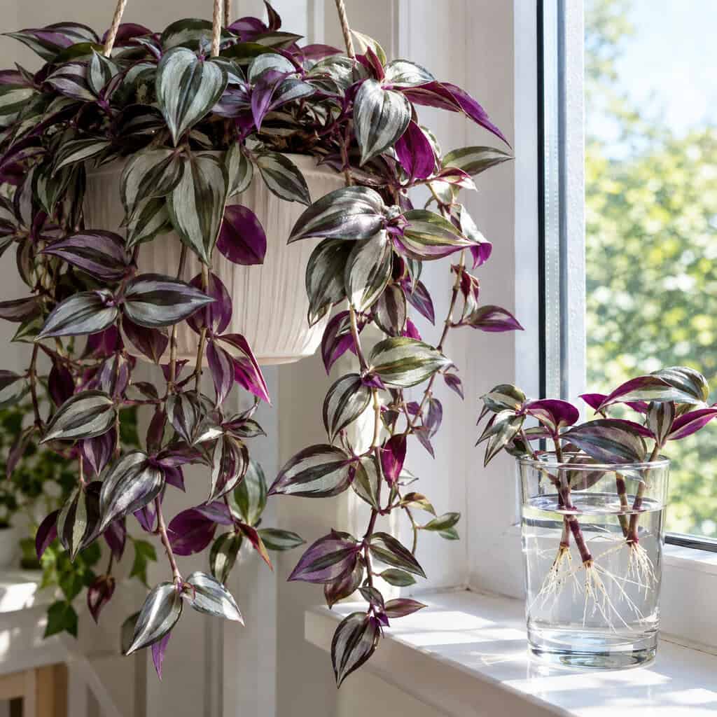 Tradescantia Zebrina (Wandering Dude)