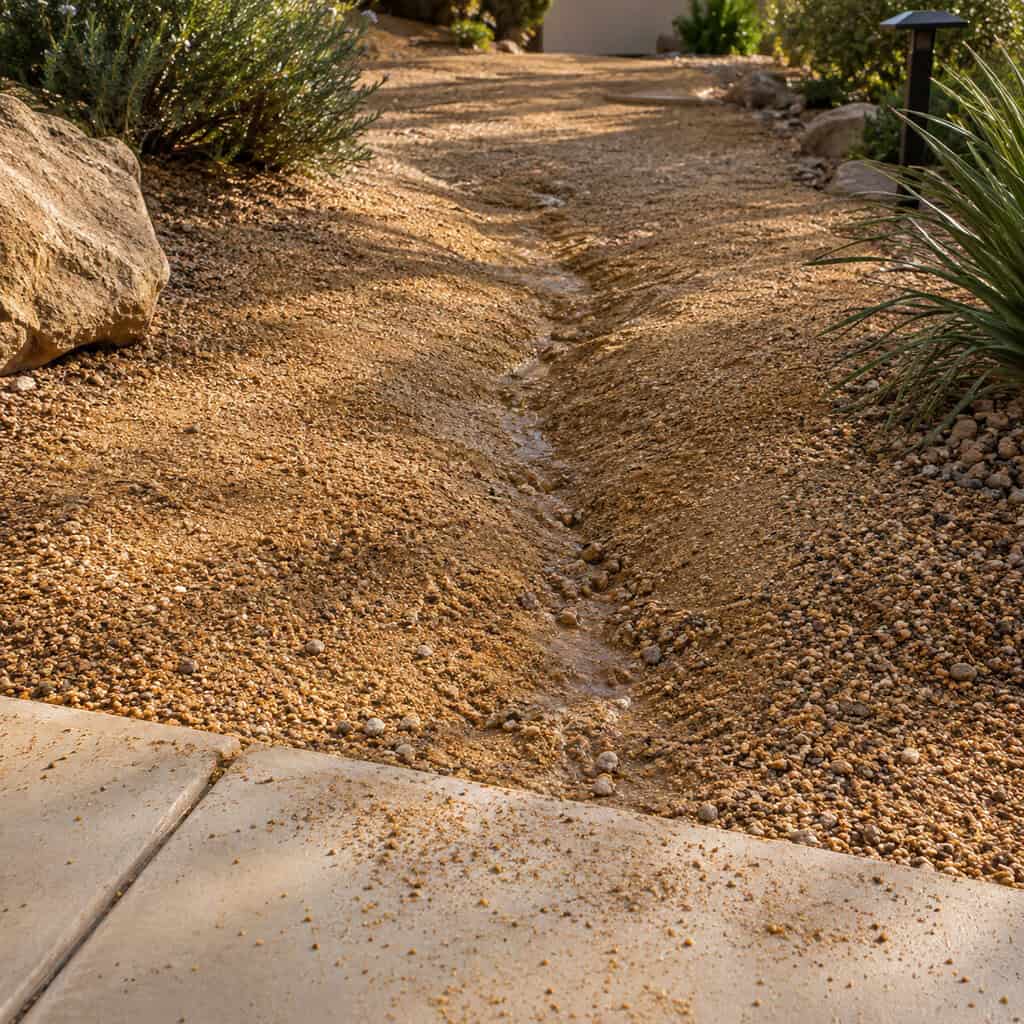 Unstabilized Decomposed Granite