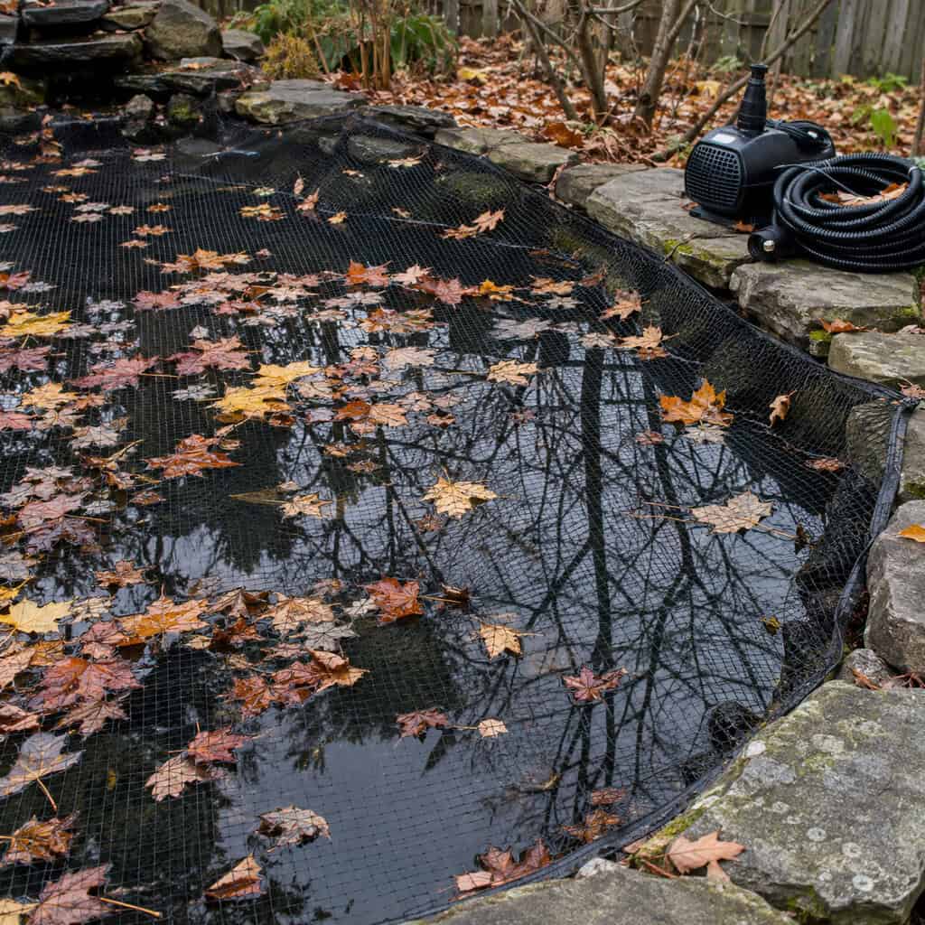 Netting the Pond and Pulling the Pump